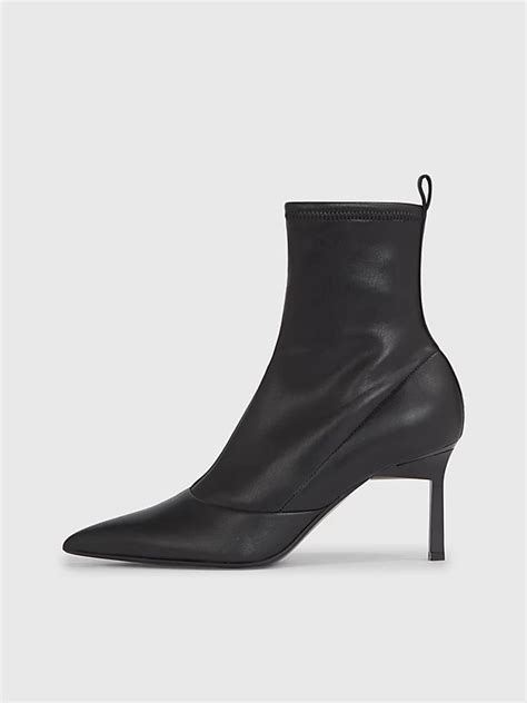 calvin klein white ankle boots|calvin klein ankle boots women.